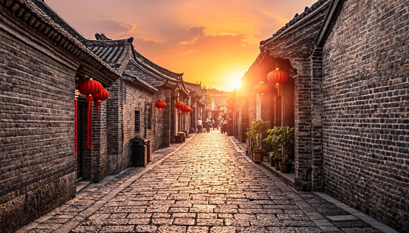 北京胡同金秋